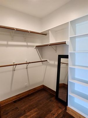 Interior, Walk-in Closets, Wood Texture Flooring