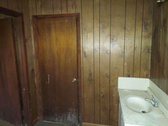 Bathroom, Interior, Wooden Walls