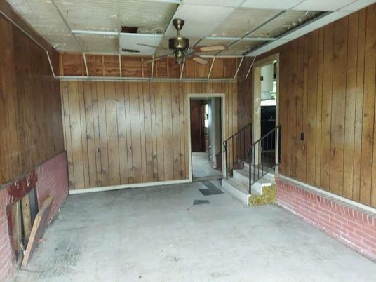 Empty room, Interior, Wooden Walls