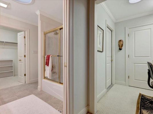 Bathroom, Glass Shower, Interior, Walk-in Closets