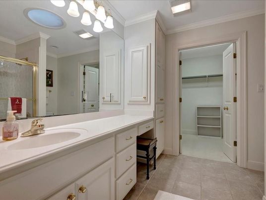 Bathroom, Dual Sink Vanities, Glass Shower, Interior, Walk-in Closets