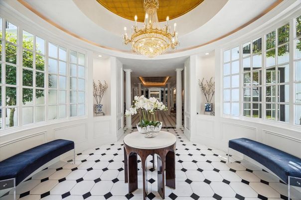 Chandelier, Interior, Recessed Lighting