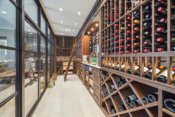 Interior, Recessed Lighting, Wine Storage