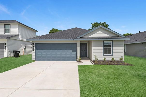 Attached, Exterior, Facade, Ranch