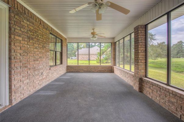 Interior, Stone Walls, Sun Room