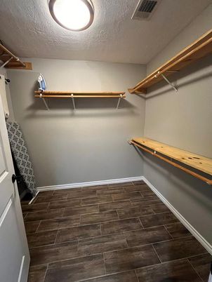 Interior, Walk-in Closets, Wood Texture Flooring