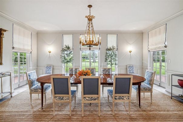 Chandelier, Dining room, Interior