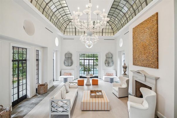 Chandelier, Fireplace, Interior, Living room, Wood Texture Flooring