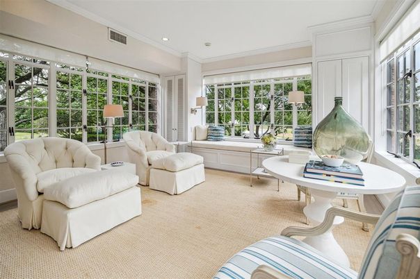 Interior, Living room, Recessed Lighting, Sun Room