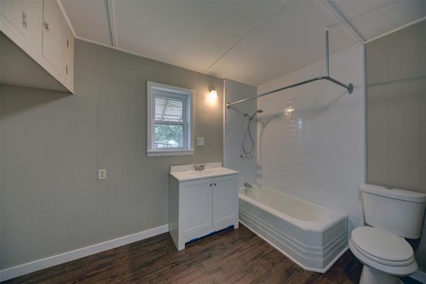Bathroom, Interior, Wood Texture Flooring