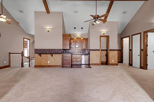 Interior, Kitchen, Wooden Beams