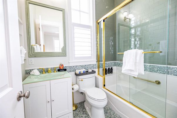 Bathroom, Glass Shower, Interior
