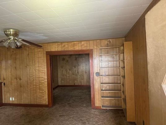 Empty room, Interior, Wooden Walls