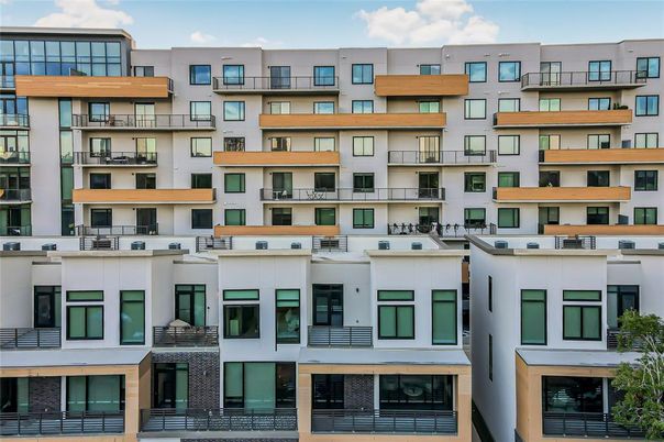 Exterior, Facade, Condo Building