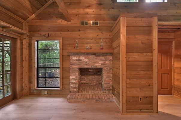 Fireplace, Interior, Wooden Beams, Wooden Ceilings, Wood Texture Flooring, Wooden Walls