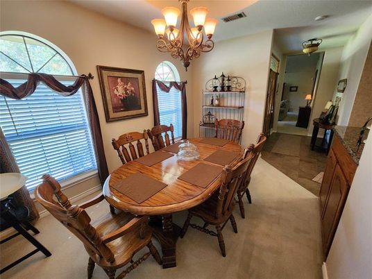 Chandelier, Dining room, Interior