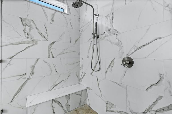 Bathroom, Interior, Marble Walls