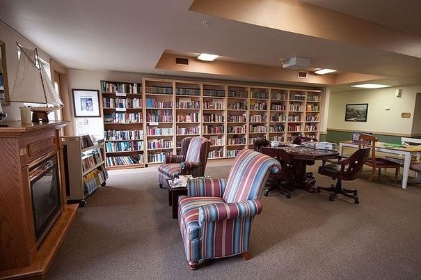 Fireplace, Home Office, Interior