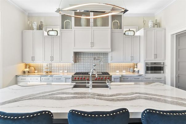 Interior, Kitchen, Pendant Lights, Stainless Steel Appliances