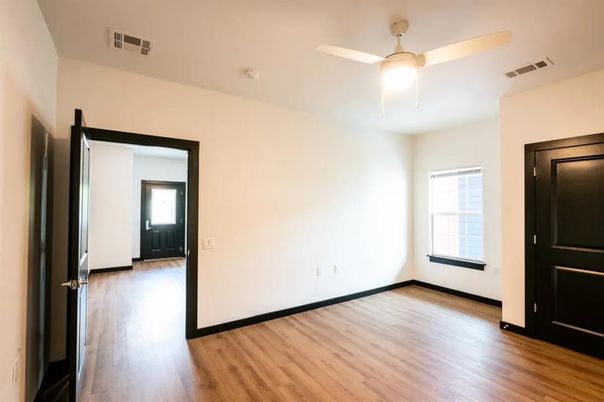 Empty room, Interior, Wood Texture Flooring