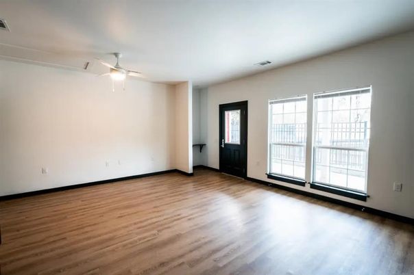 Empty room, Interior, Wood Texture Flooring