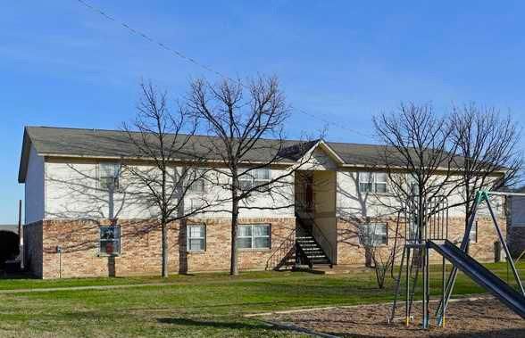 Backyard, Exterior, Facade, Brick Facade, None