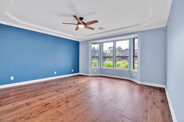 Empty room, Interior, Wood Texture Flooring
