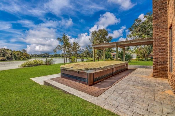 Backyard, Exterior, Hot Tub
