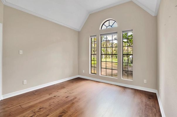 Empty room, Interior, Wood Texture Flooring