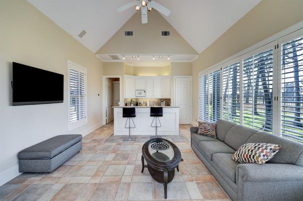 Interior, Kitchen, Living room, Recessed Lighting