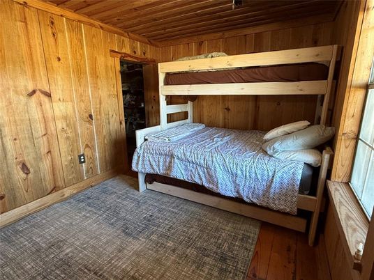 Bedroom, Interior, Wooden Ceilings, Wood Texture Flooring, Wooden Walls
