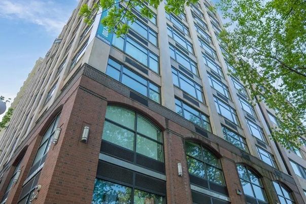 Exterior, Facade, Brick Facade, Highrise