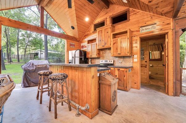 Interior, Kitchen, Wooden Beams, Wooden Ceilings, Wooden Walls