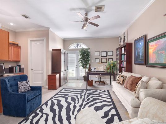 Home Office, Interior, Living room, Recessed Lighting