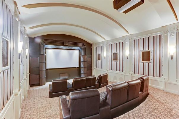 Home Theatre Room, Interior, Projection Screen, Theatre Room
