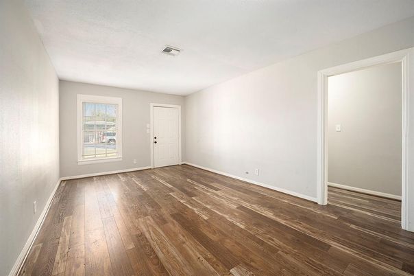 Empty room, Interior, Wood Texture Flooring
