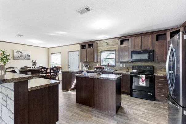 Dining room, Interior, Kitchen, Wood Texture Flooring