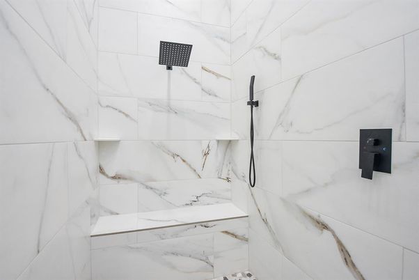 Bathroom, Interior, Marble Walls