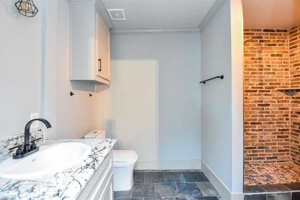 Bathroom, Interior, Stone Walls