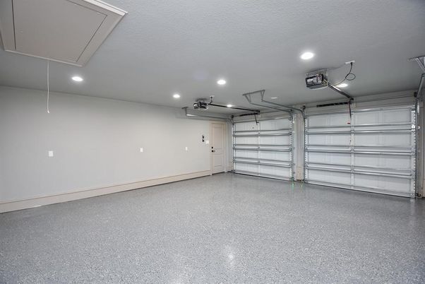 Garage, Interior, Recessed Lighting