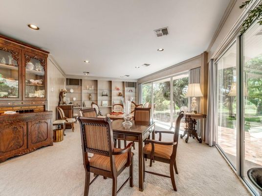 Dining room, Interior, Kitchen, Recessed Lighting
