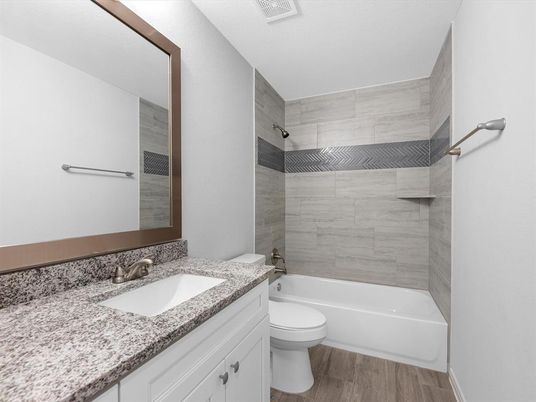 Bathroom, Interior, Wood Texture Flooring