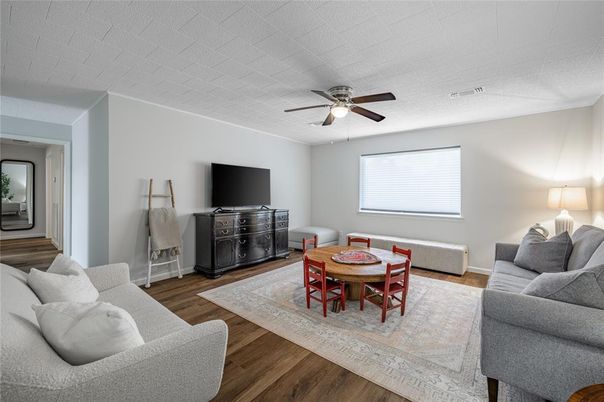 Dining room, Interior, Living room, Wood Texture Flooring