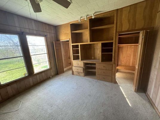 Empty room, Interior, Wooden Walls