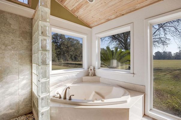 Bathroom, Interior, Wooden Ceilings