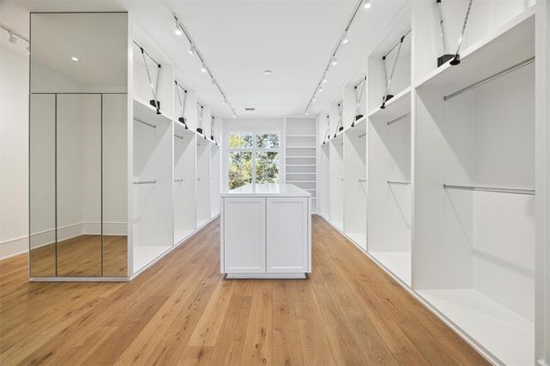 Interior, Recessed Lighting, Walk-in Closets, Wood Texture Flooring