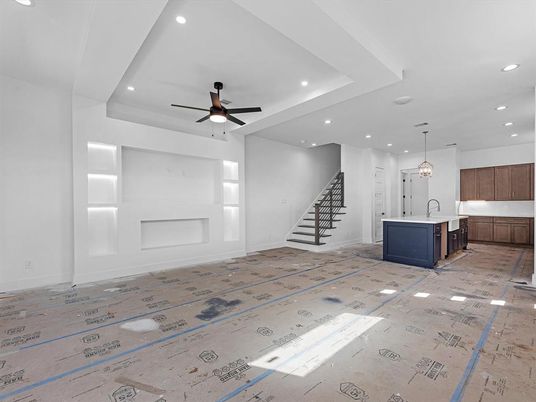 Interior, Kitchen, Pendant Lights, Recessed Lighting