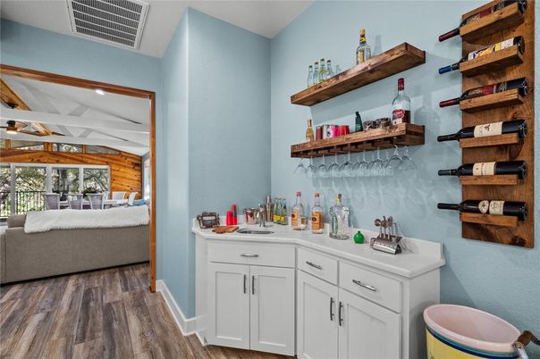 Interior, Recessed Lighting, Wood Texture Flooring