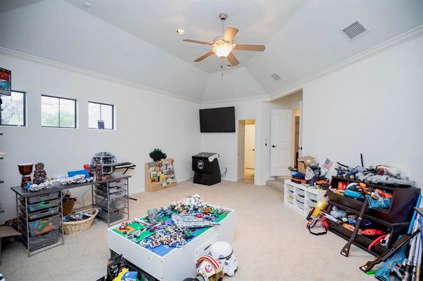 Home Office, Interior, Recessed Lighting
