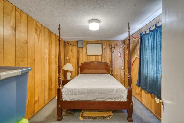 Bedroom, Interior, Wooden Walls